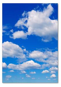 Vertikální Foto obraz skleněný svislý Mraky na nebi osv-85319325