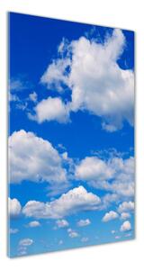 Vertikální Foto obraz skleněný svislý Mraky na nebi osv-85319325