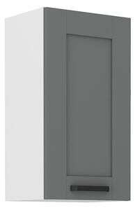 Horní kuchyňská skříňka LAILI - šířka 40 cm, šedá / bílá