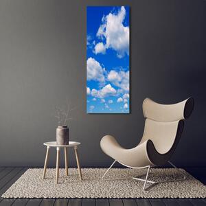 Vertikální Foto obraz na plátně Mraky na nebi ocv-85319325