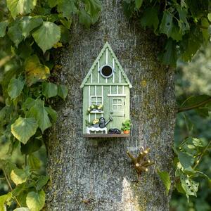 Zelená budka pro ptáčky Esschert Design Garden House