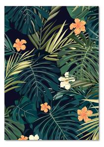 Vertikální Foto obraz skleněný svislý Havajské květiny osv-85640363