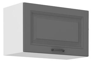 Digestořová skříňka SOPHIA - šířka 60 cm, šedá / bílá