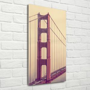 Vertikální Fotoobraz na skle Most San Francisco osv-85695619