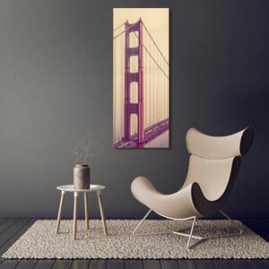 Vertikální Foto obraz na plátně Most San Francisco ocv-85695619
