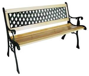Zahradní lavice 122 x 56 x 74 cm
