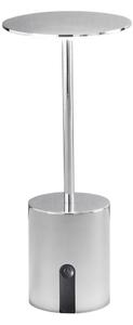 FAN LED-LIBERTY-CR Nabíjecí venkovní svítidlo LIBERTY LED TOUCH DIMM chrom 3000K IP44 baterie 4000 mAh bezdrátové + USB nabíjení - FANEUROPE