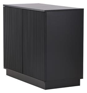 Skříňka Lenox, černá, 86,5x100