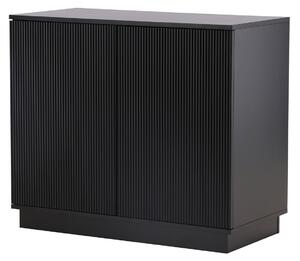 Skříňka Lenox, černá, 86,5x100