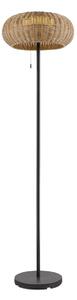 LA 1008387 ADEGAN venkovní stojací lampa, solární, 2200 K, IP65, hnědá - BIG WHITE (SLV)