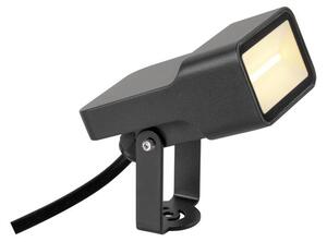 LA 1008479 SYNA WIDE svítidlo se zemním hrotem, 3000 K, 115°, IP65, hranaté, černé - BIG WHITE (SLV)