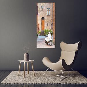 Vertikální Fotoobraz na skle Italské uličky osv-86317258