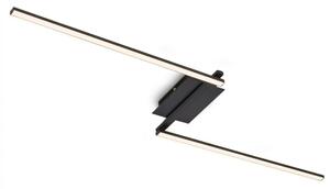 BRILONER LED stropní svítidlo, 143,6 cm, 12 W, černá BRILO 3500-015