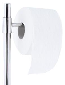 Erga Sisu, držák na toaletní papír se zásobníkem a WC kartáčem 3v1, chromová, ERG-YKA-P.SISU-CHR