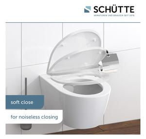 Schütte Záchodové prkénko se zpomalovacím mechanismem (bílá vlna) (100253145006)