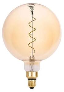 LED Žárovka FILAMENT SPIRAL VINTAGE G200 E27/4W/230V 2000K