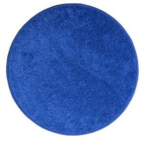 Vopi | Kusový koberec Eton modrý kruh - Kruh 80 cm průměr