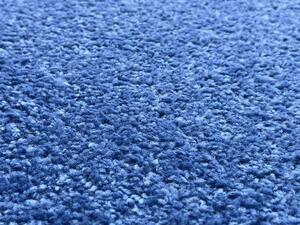 Kusový koberec Eton modrý kruh Kruh Ø 120 cm