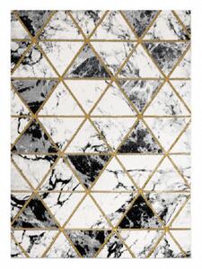 Hans Home | Kusový koberec Emerald 1020 black and gold - 80x150
