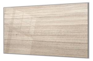 Ochranná deska světlé dřevo - 52x60cm / S lepením na zeď