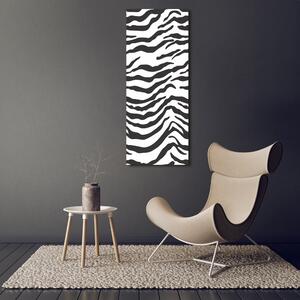 Vertikální Vertikální Foto obraz na plátně do obýváku Zebra pozadí ocv-87477290