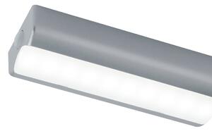FAN LED-CLOSET-10 LED svítidlo pod skříňku CLOSET šedá, polykarbonát, 1 W, 140 lm, 4000 K, senzor, 3,5 x 10,24 x 2,2 cm - FANEUROPE