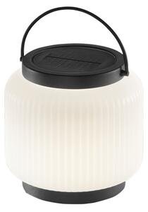 FAN LED-ROBIN-NER Solární dobíjecí LED lampa Robin (černá), 1,2 W, 3000 K, stmívatelná, IP54 - FANEUROPE