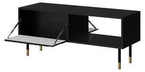 Konferenční stolek SACUL - černý / zlatý