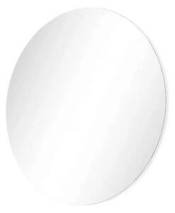 Kulaté nástěnné zrcadlo MERFIM - bílé / lesklé bílé