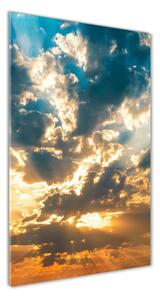 Vertikální Foto obraz skleněný svislý Mraky na nebi osv-88420659