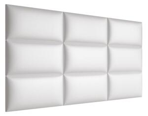 Čalouněný nástěnný panel 60x30 PAG - bílá eko kůže