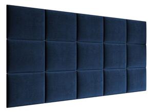 Čalouněný nástěnný panel 40x30 PAG - modrá