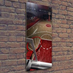 Vertikální Fotoobraz na skle Hřiště basketbal osv-88994259