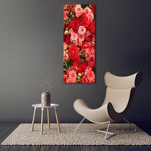 Vertikální Foto obraz fotografie na skle Kytice květin osv-89362554