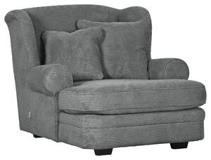 XXL KŘESLO, textil, tmavě šedá Ambia Home - Křesla klasická