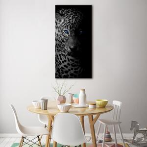 Vertikální Foto-obraz fotografie na skle Leopard osv-89549218