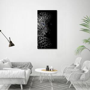 Vertikální Foto-obraz fotografie na skle Leopard osv-89549218