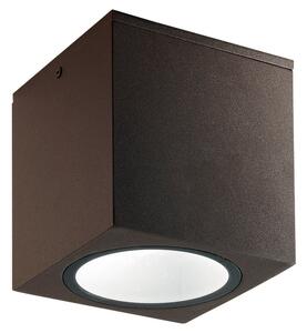 FAN I-CITIZEN-Q1-BRO Venkovní stropní svítidlo Citizen, corten, 1 x E27, IP54, 15 x 15 x 17 cm - FANEUROPE
