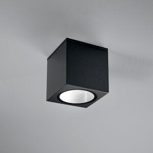 FAN I-CITIZEN-Q1-NER Venkovní stropní svítidlo Citizen, černé, 1 x E27, IP54, 15 x 15 x 17 cm - FANEUROPE