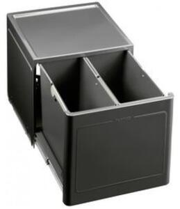 Odpadkový koš, sorter vestavný Blanco 28 l šedá mat 517468