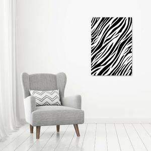 Vertikální Foto obraz sklo tvrzené Zebra pozadí osv-89914611