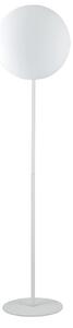 FAN I-GECO-SFERA-PT30 Venkovní stojací lampa Geco, bílá, 1 x E27, IP65, 30 x 150 cm, kabel 250 cm - FANEUROPE