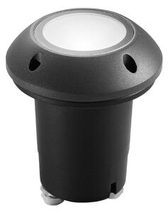 FAN I-HUMMER-UP-ANT Pojízdné svítidlo Faro Carrabile Hummer Inox, antracitové, 1 x GU10, 10,5 x 10,5 x 14,4 cm, IP67 - FANEUROPE