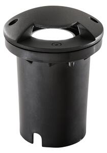FAN I-HUMMER-R1-ANT Pojízdné svítidlo Faro Carrabile Hummer Inox, antracitové, 1 x GU10, 10,5 x 10,5 x 14,4 cm, IP67 - FANEUROPE