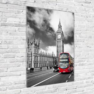 Vertikální Foto obraz fotografie na skle Big Ben Londýn osv-90714512