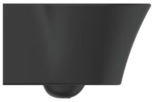 Ideal Standard Connect Air - Závěsné WC 36x54cm AQUABLADE, Hedvábná černá E0054V3