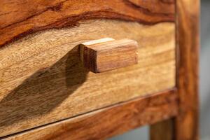 Designový odkládací stolek Timber 70 cm Sheesham