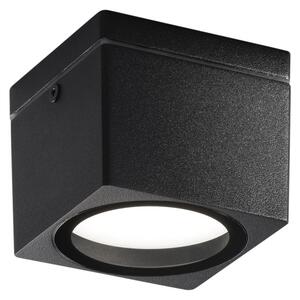 FAN I-TOWER-Q1-NER Stropní svítidlo hliník TOWER, 1xGX53, IP54, barva černá, 90 x 90 x 72 mm - FANEUROPE