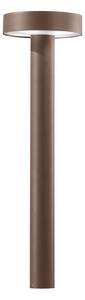 FAN I-UNDERWOOD-P70-BRO Sloupkové svítidlo PALO UNDERWOOD corten, 4xG9, IP65, 70 x 21 cm - FANEUROPE