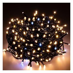 Flamenco Mystique Dekorativní Vánoční LED Osvětlení 500 Světel, Bílá + Blikající Bílá, Délka 35,5 Metru